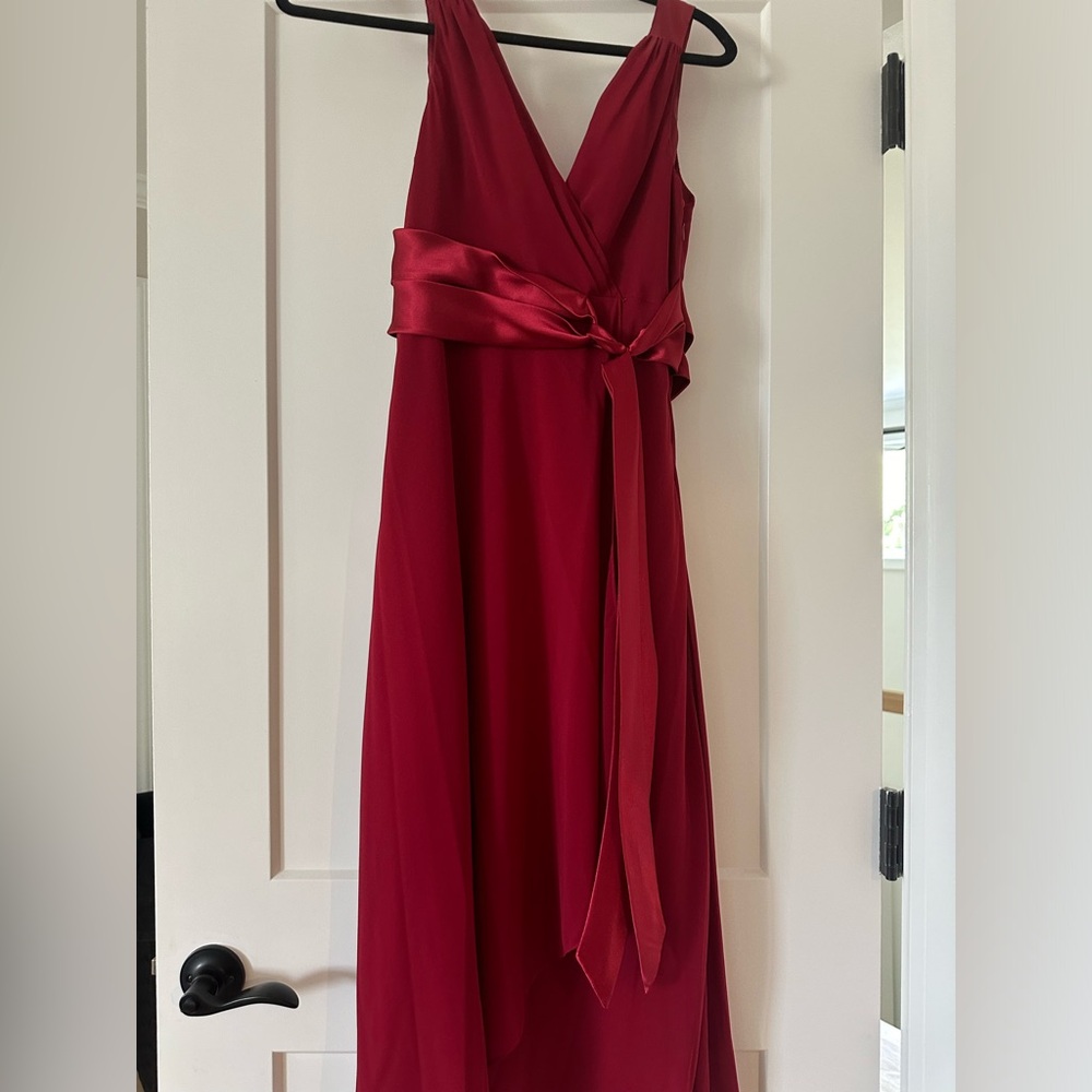 Jones Wear Dress Formal Crimson Red